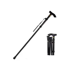 GENERICO - Bastón plegable retráctil - muy ligero practico y cómodo