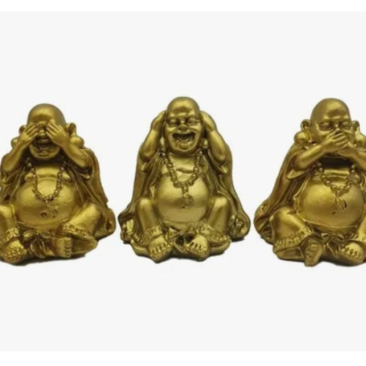 GENERICO - Buda Gold Fen Shui Ciedo, Sordo y  Mudo