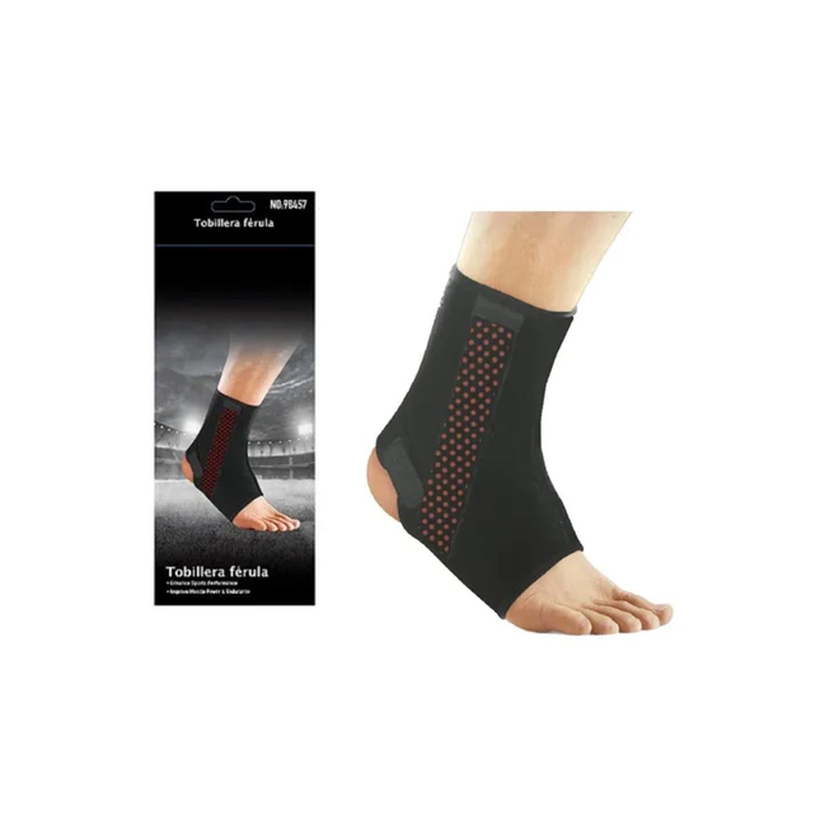 GENERICO - Tobilleras estabilizadoras con barras laterales ortopedicas