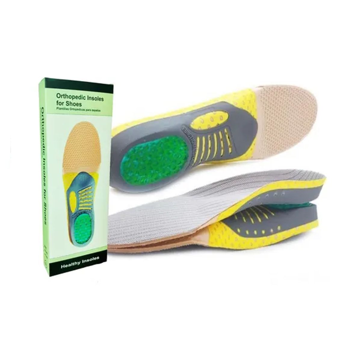 GENERICO - Plantillas ortopédicas premium para fascitis plantar unisex