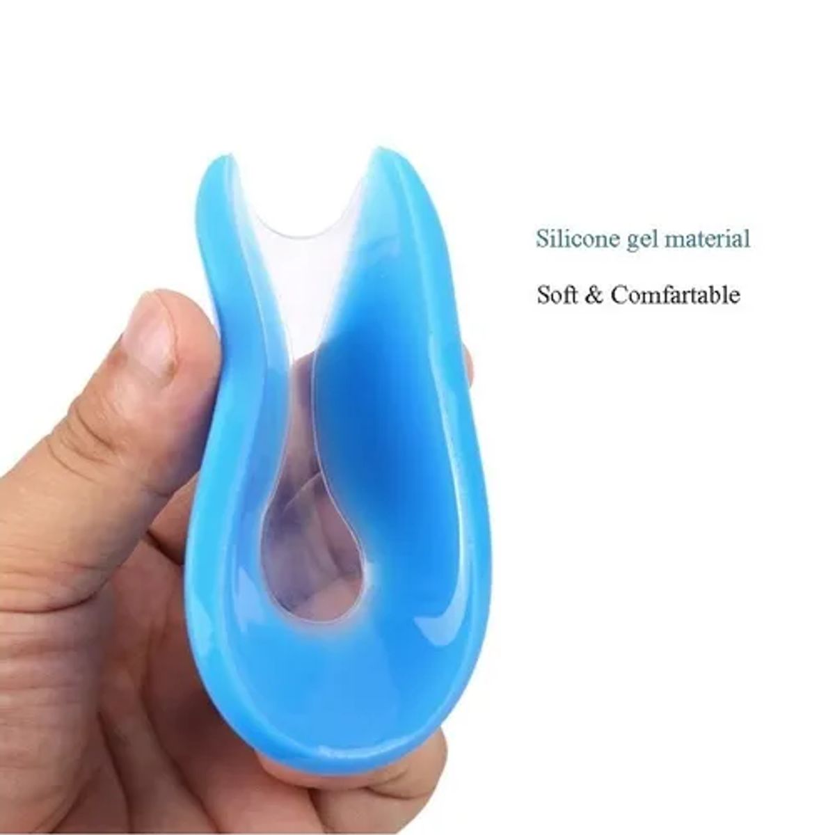 GENERICO - Plantillas talonera silicona gel ortepedicas espolon grande