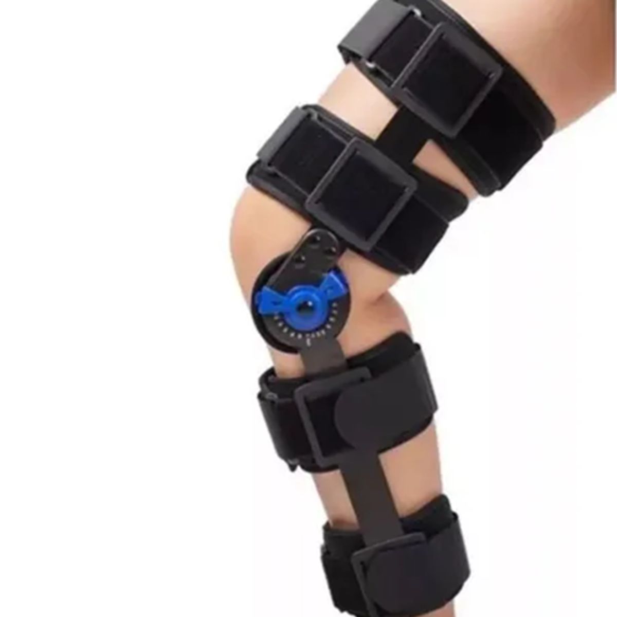 GENERICO - Rodillera con regulación flexo-extensión color negro