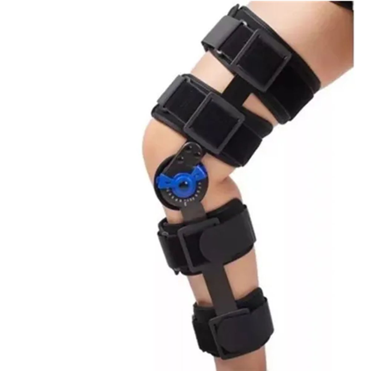 GENERICO - Rodillera con regulación flexo-extensión color negro