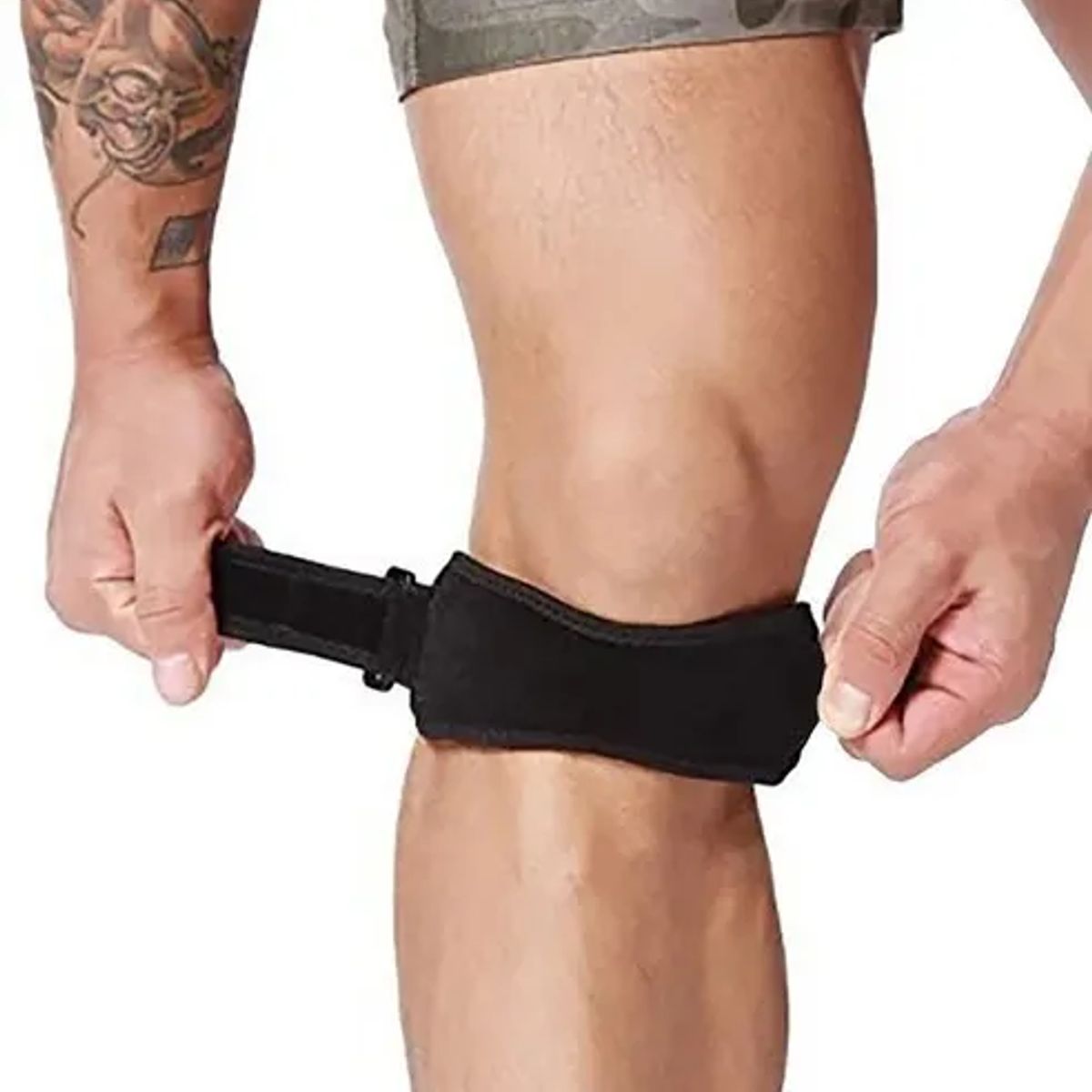 GENERICO - Menisquera ajustable soporte rodillera deportiva color talla
