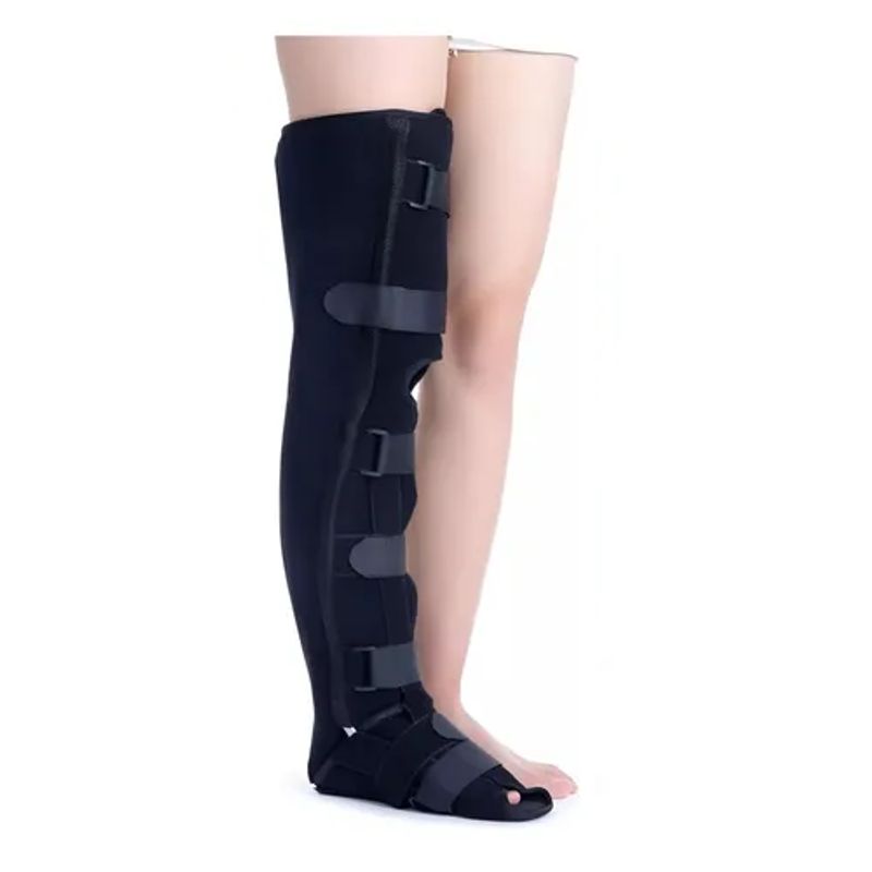 GENERICO - Ortesis de rodilla talla l bota larga inmovilizadora ortopéd