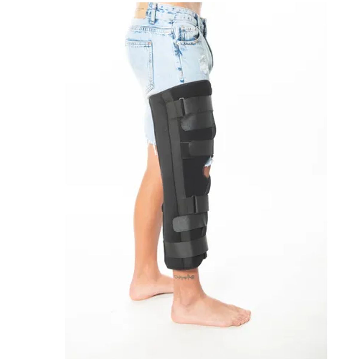 GENERICO - Inmovilizador de rodilla bilateral ajustable damothi talla s