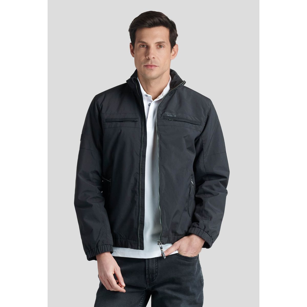 NEW MAN - Chaqueta Le Mans Negro New Man