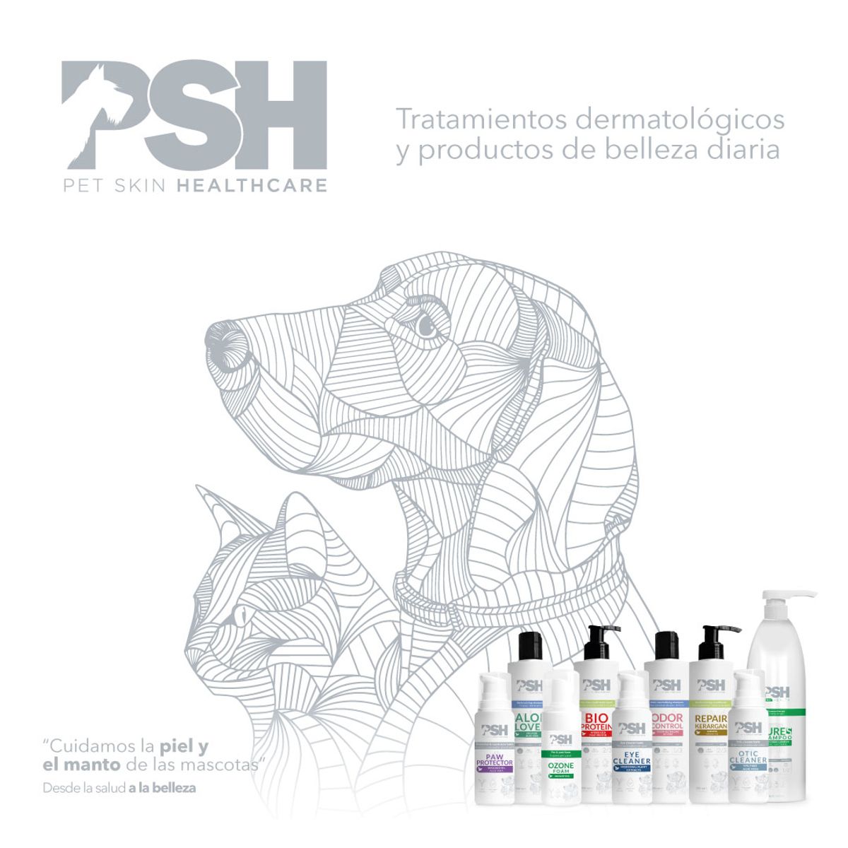 GENERICO - Shampoo para Mascotas Extra Volume PSH 1L