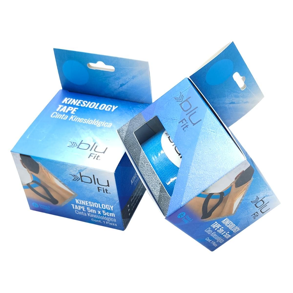 BLU FIT - Tape Kinesiológico Blu Fit Negro