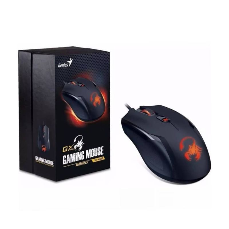 GENIUS - Mouse Gamer Genius X1-400 Genius AmmoX