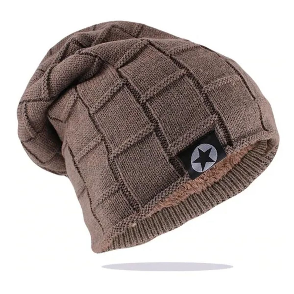 ROYAL - Gorro Invierno Hombre De Lana Con Forro Interno Moda Royal