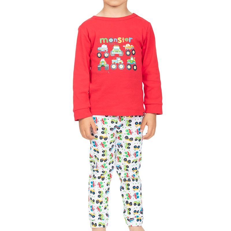LADY GENNY - Pijama Infantil De Algodón Con Diseños Divertidos