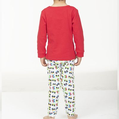 Imagen 2 del producto Pijama Infantil De Algodón Con Diseños Divertidos