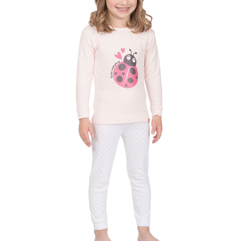 LADY GENNY - Pijama Infantil De Algodón Con Diseños Divertidos