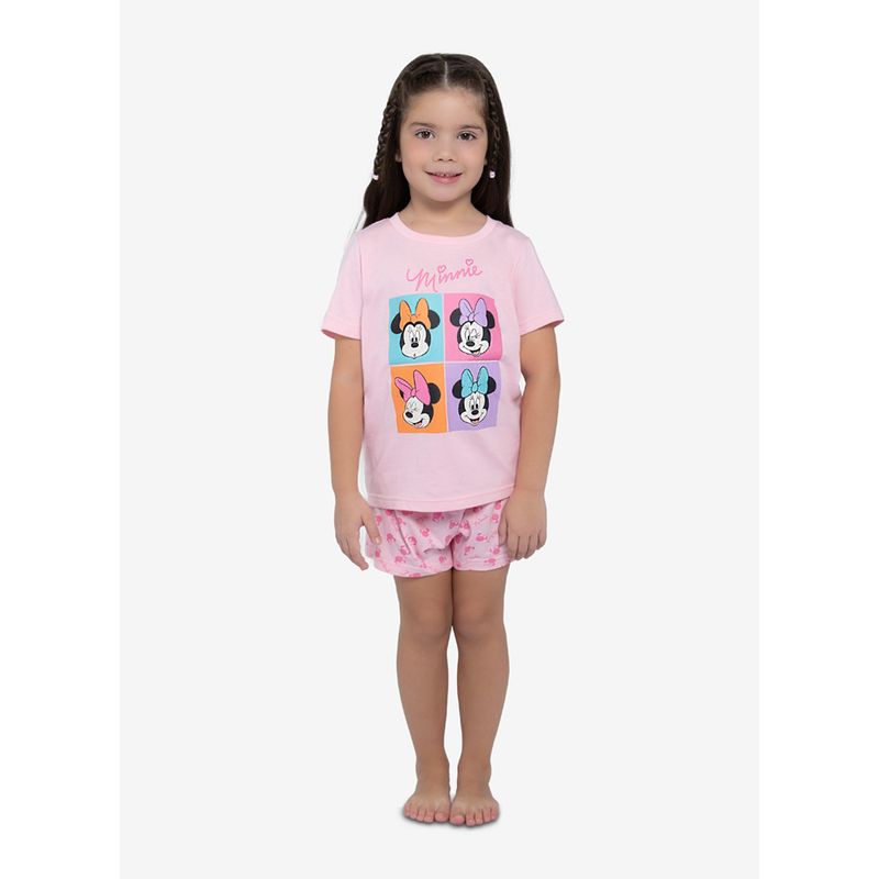 LADY GENNY - Pijama Cotton Con Diseño De Minnie
