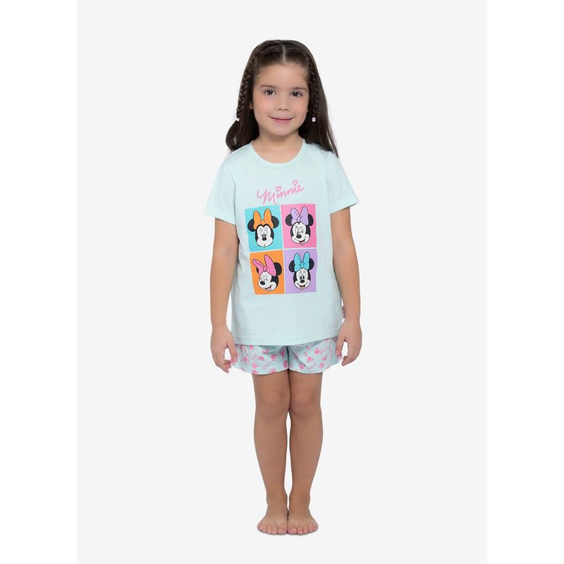 LADY GENNY - Pijama Cotton Con Diseño De Minnie