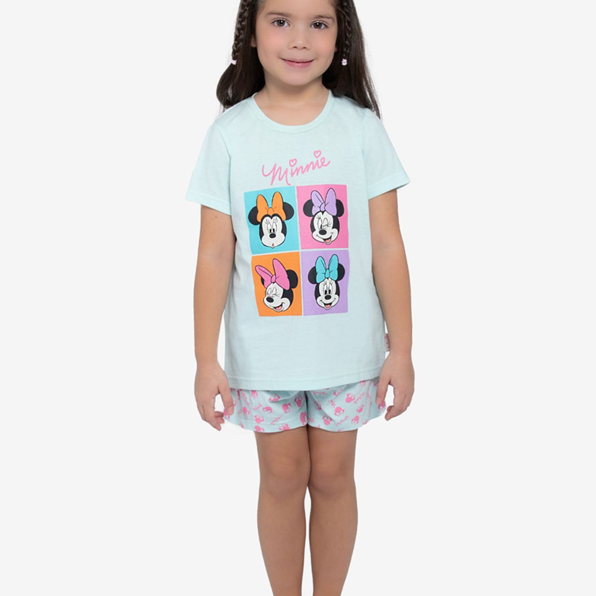 LADY GENNY - Pijama Cotton Con Diseño De Minnie