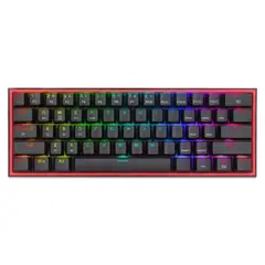 REDRAGON - Teclado Fizz Pro K616 Negro RGB Sw Red