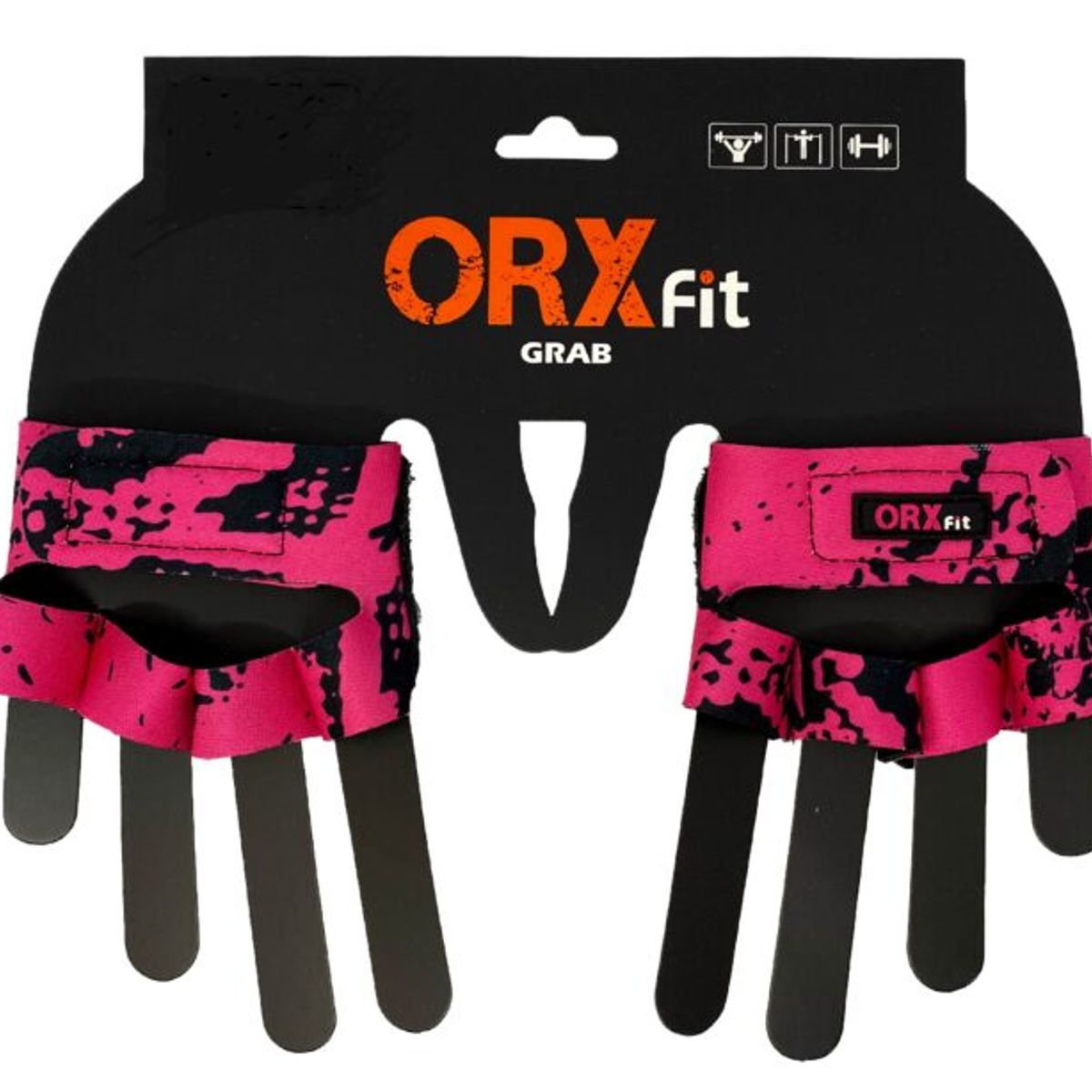ORXFIT - GUANTES PESAS GRABS - PINK PITON - ORXFIT