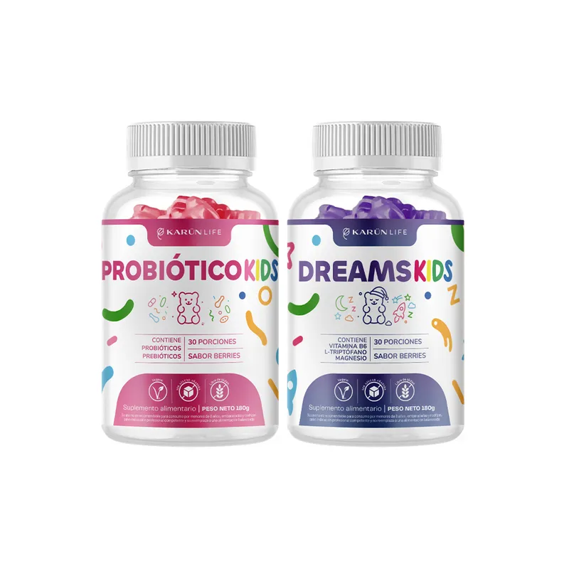 KARUNLIFE - Pack Sueño & Digestión Gomitas Dream Kids + Probiótico Kids