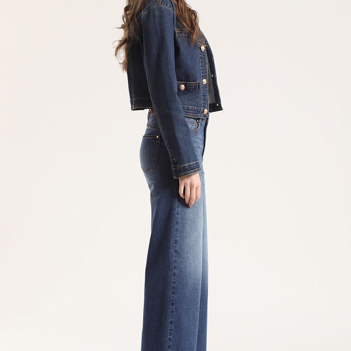LIOLA - Jeans wide leg Liola mujer azul