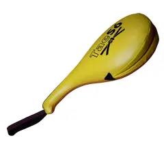 GENERICO - Paleta Doble Artes Marciales TaeSó AMARILLO