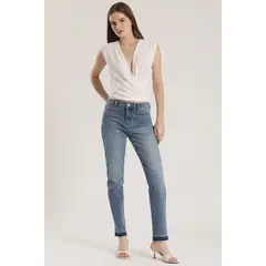 LIOLA - Jeans skinny mujer azul