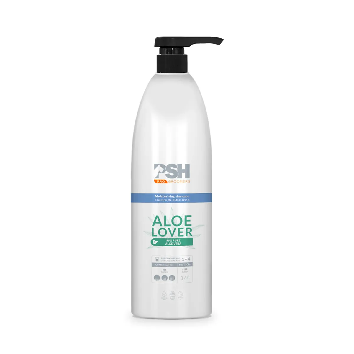 GENERICO - Shampoo para Mascotas Hidratante Aloe Lover PSH 1L