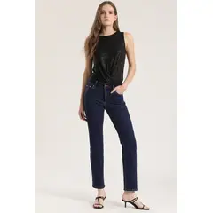 LIOLA - Jeans slim mujer azul
