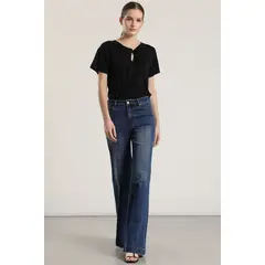 LIOLA - Jeans bootcut mujer azul