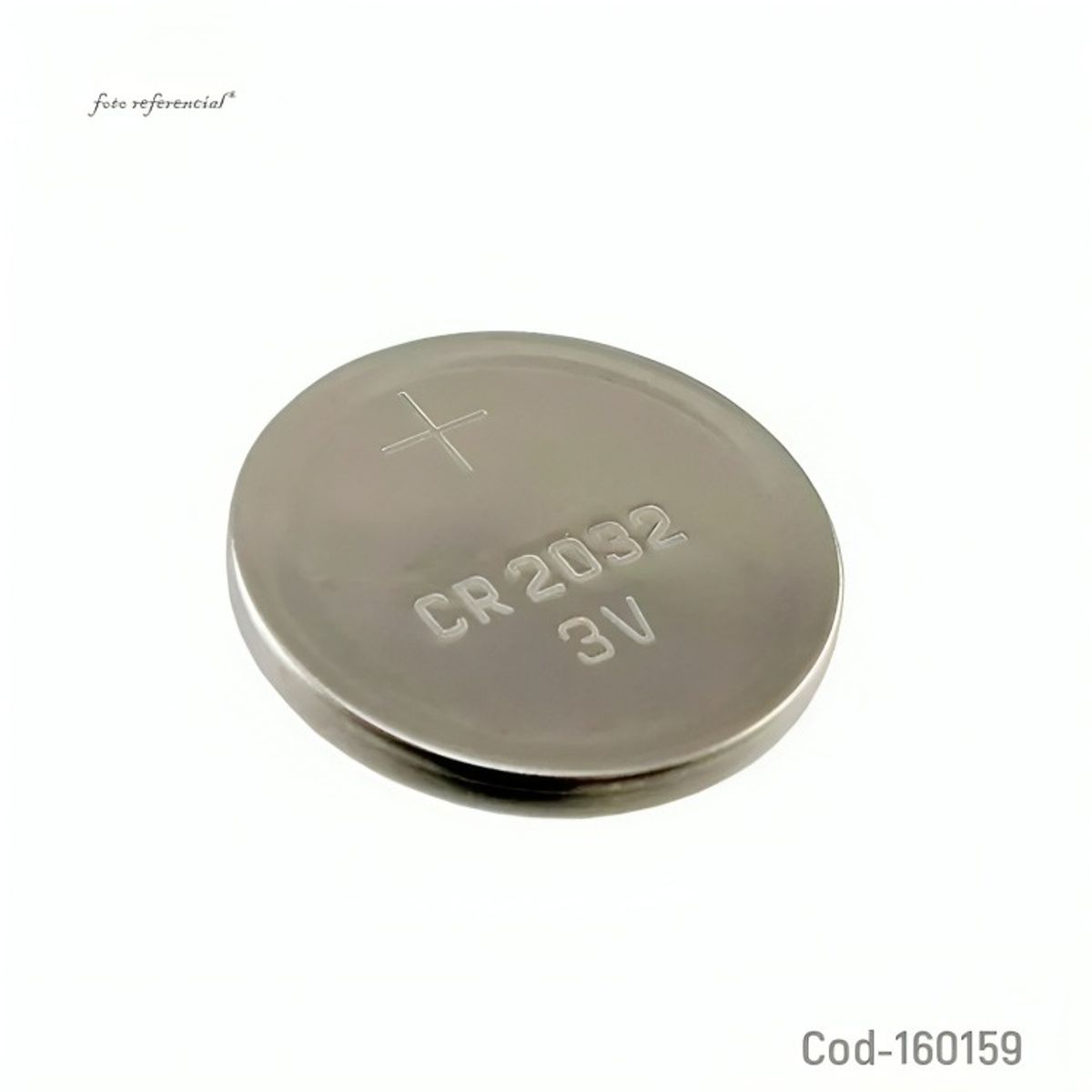 GENERICO - PILA HICELL CR2032 SET X 5 PCS 3VOLT LITHIUM EN BLISTER