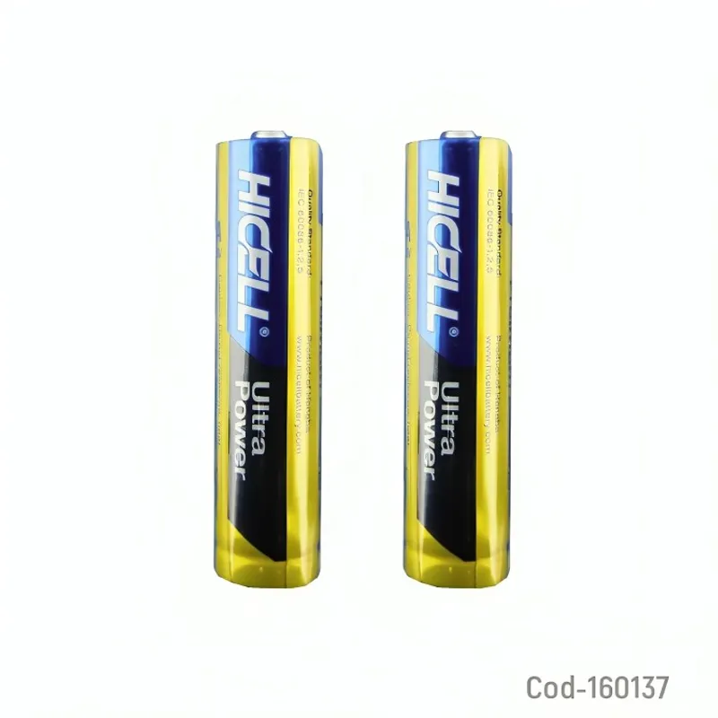 GENERICO - Set x6 PILA HICELL AAA  PCS 15 VOLT ALKALINE EN BLISTER