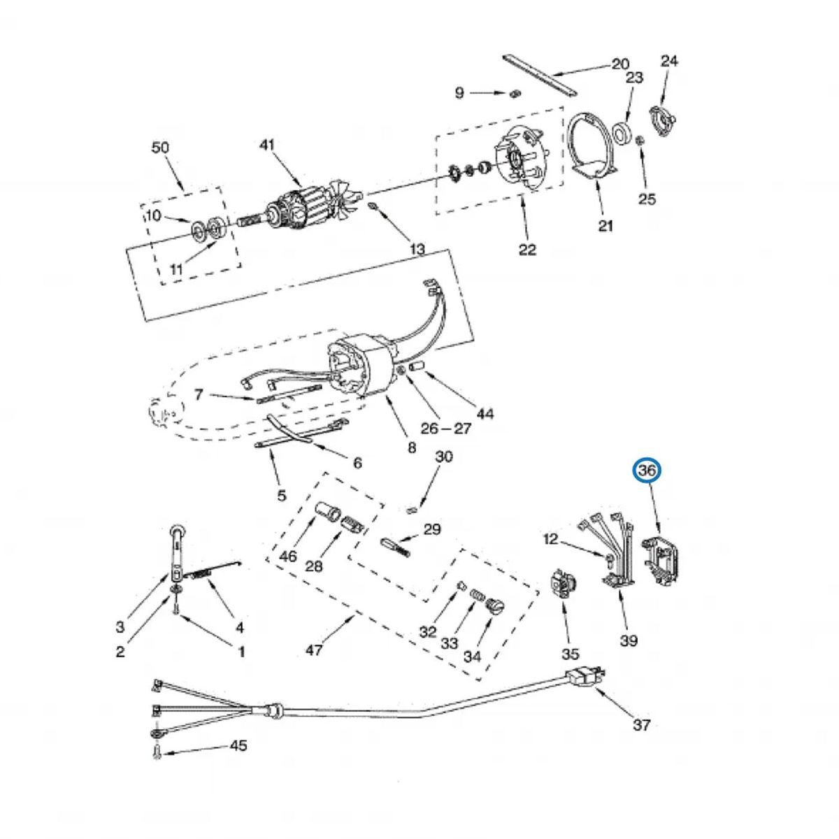 KITCHENAID - Placa Control Velocidad W10119326 KitchenAid