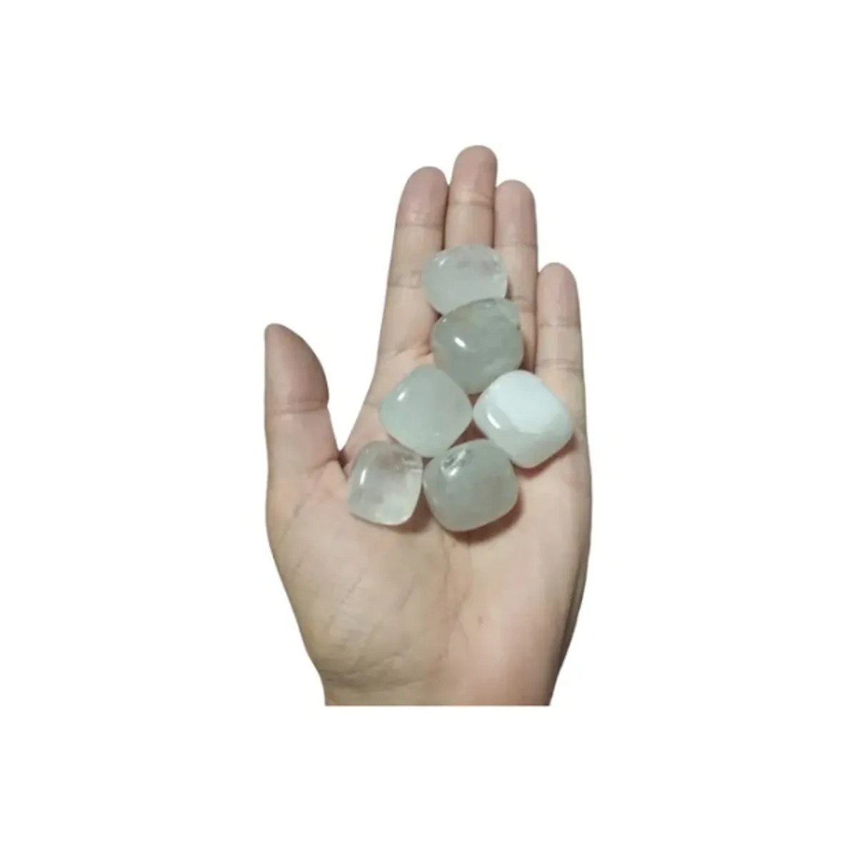 GENERICO - Cuarzo Cristal, Piedra Energética Pulida. Formato 100 Gramos