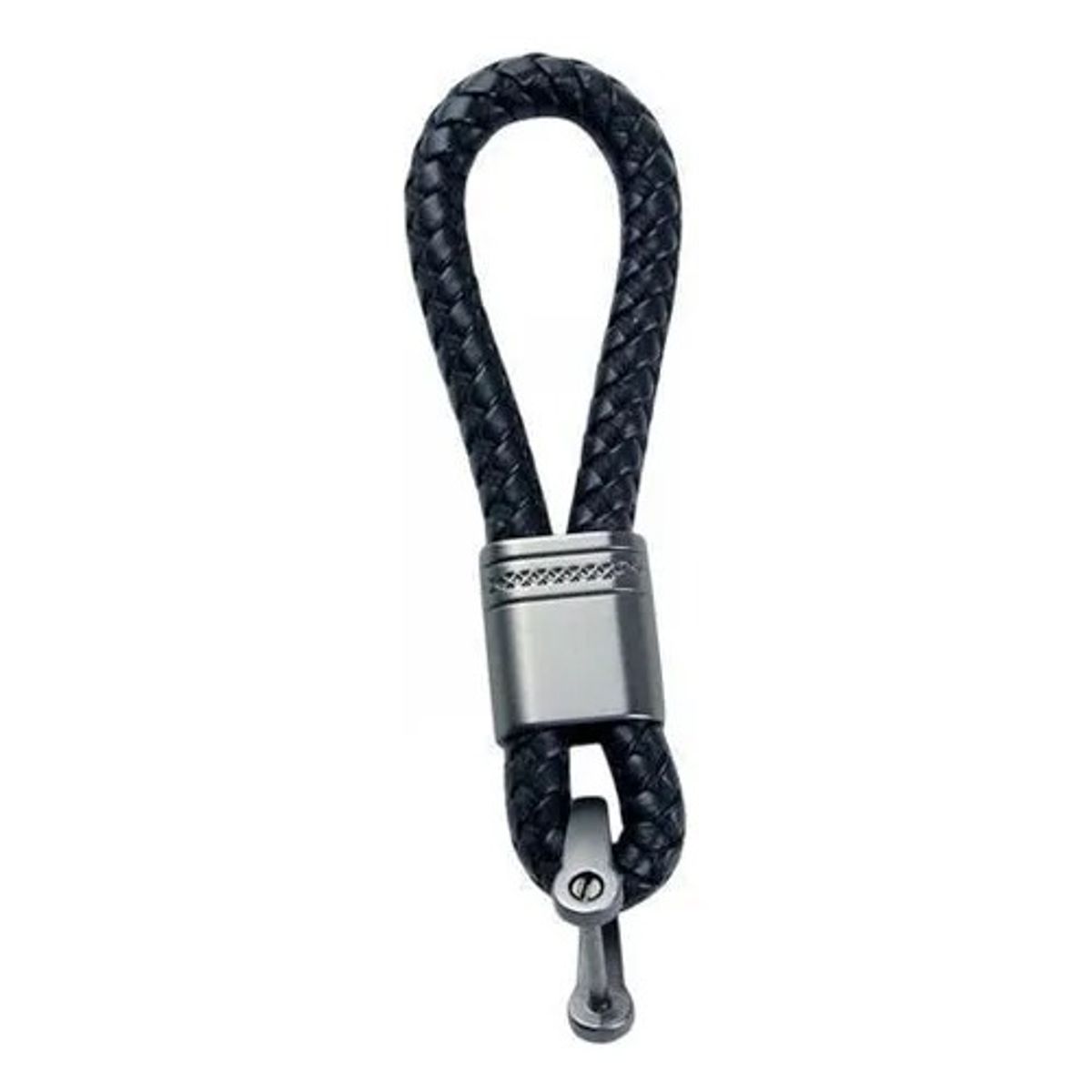 GENERICO - Llavero De Cuerda Cuero Pu Tejido Accesorio Moda Coche Auto