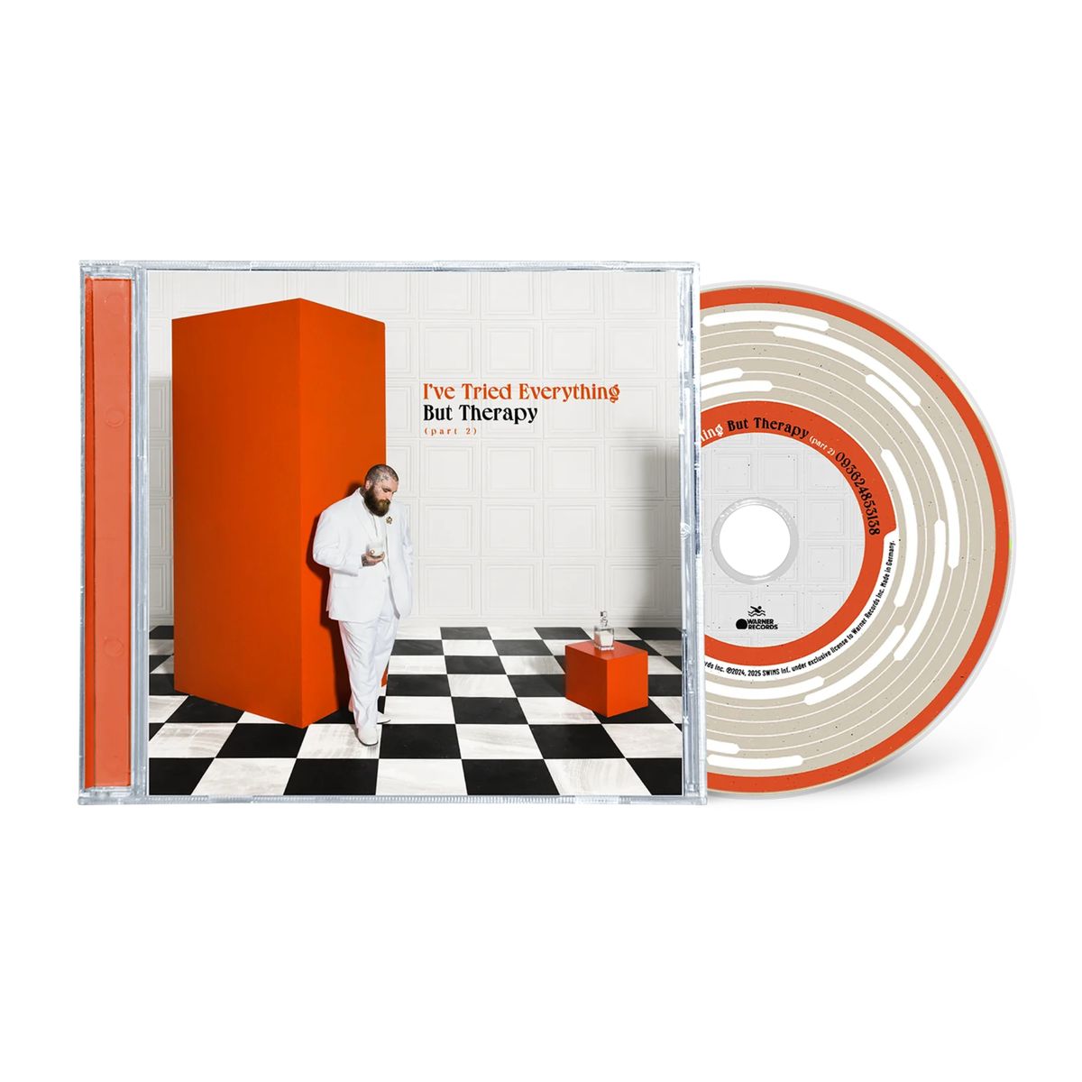 GRUPO LASER DISC - CD TEDDY SWIMS IVE TRIED EVERYTHING BUT THERAPY PART 2 1CD