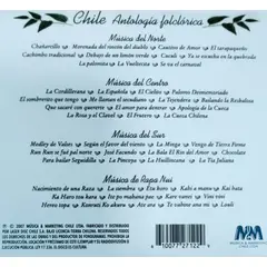 GRUPO LASER DISC - CD CONJUNTO TIERRA CHILENA CHILE ANTOLOGIA FOLCLORICA 4CD