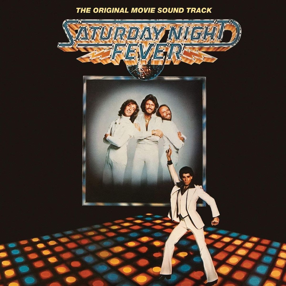 GRUPO LASER DISC - CD BEE GEES SATURDAY NIGHT FEVER - THE ORIGINAL MOVI 1CD