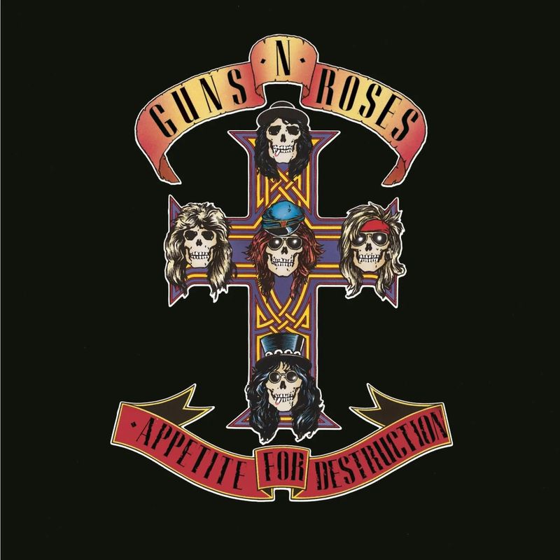 GRUPO LASER DISC - Cd Guns N Roses  Appetite For Destruction 1CD