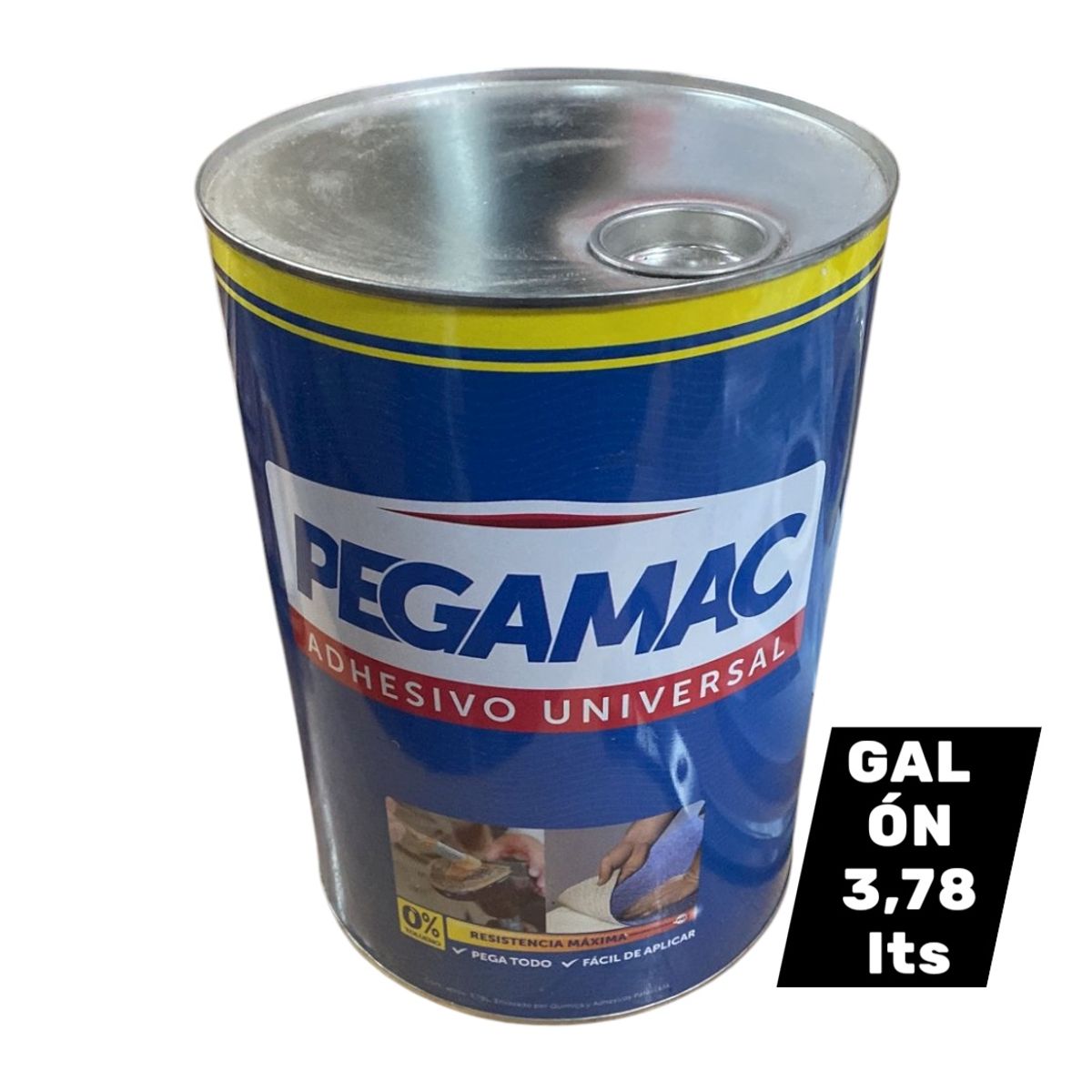 Adhesivo universal Pegamac Contacto 60 Galón de 3,78 KG, marca GENERICO - Foto Principal