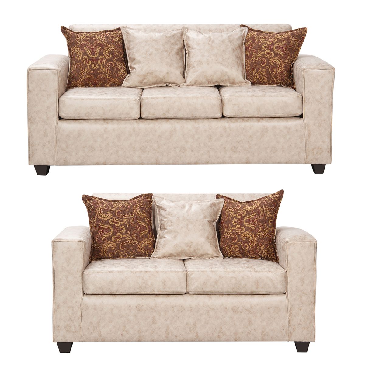 BLACK FACTORY - Juego de Living 3 2 Ezeiza Beige…