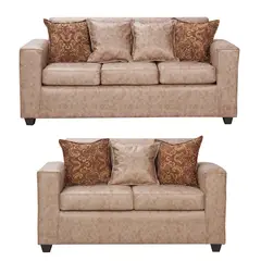 BLACK FACTORY - Juego de Living 3 2 Ezeiza Terracota