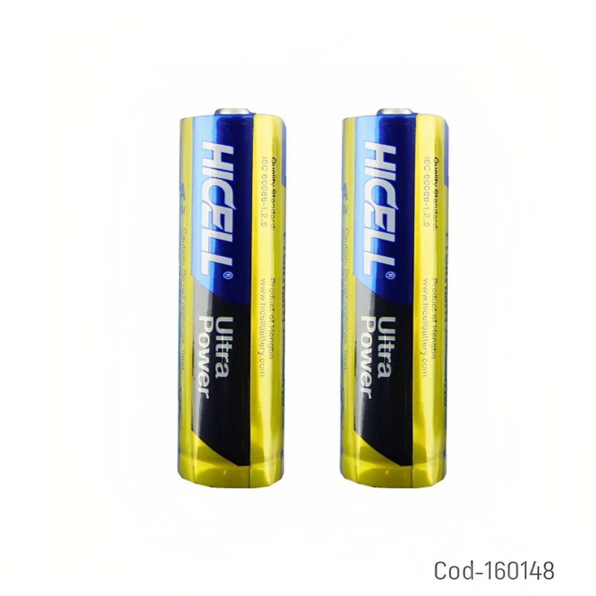 GENERICO - Set x 6 PILLA HICELL AASET  15 VOLT ALKALINE