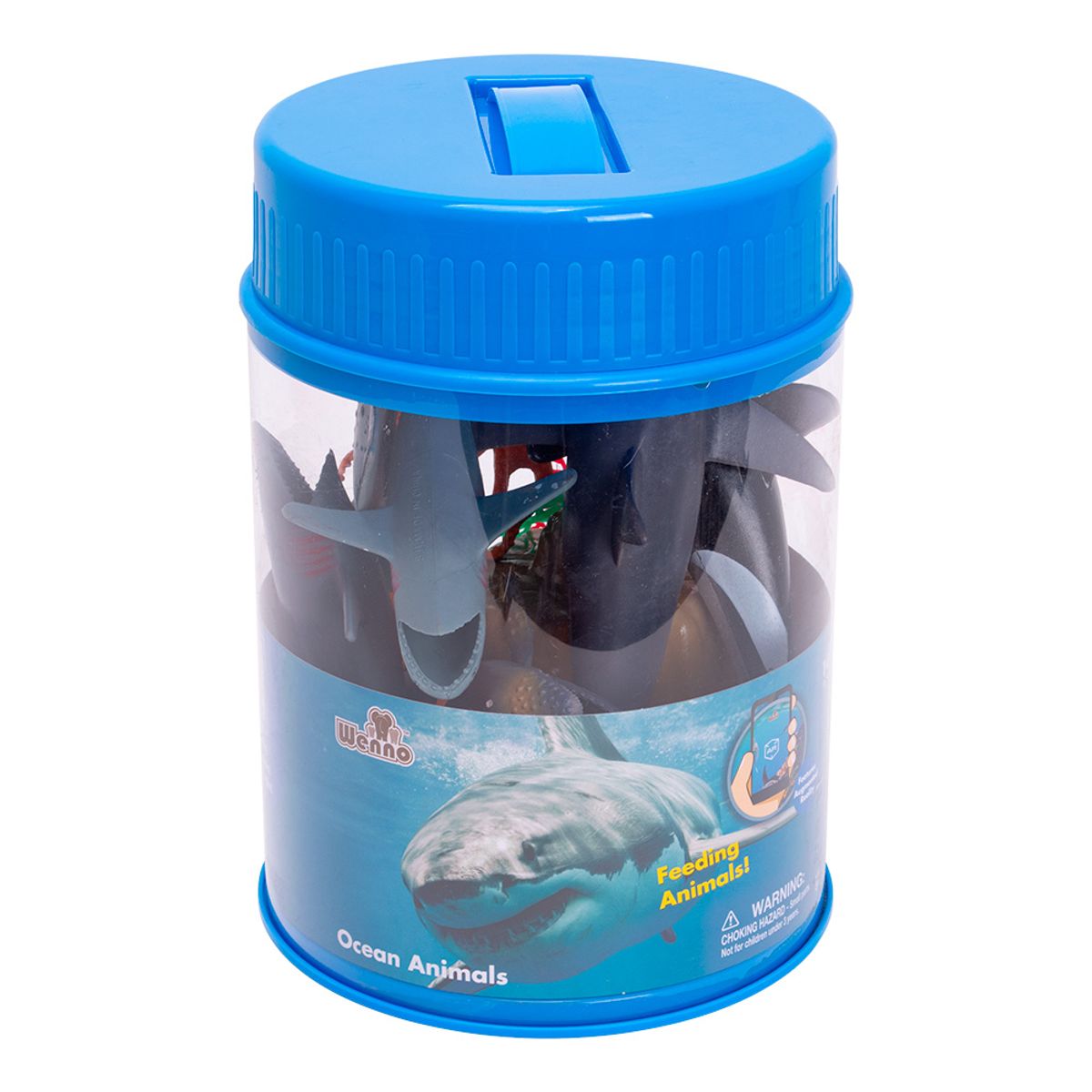 DACTIC - Juego Didáctico Animales del Océano Premium Wenno 14uds