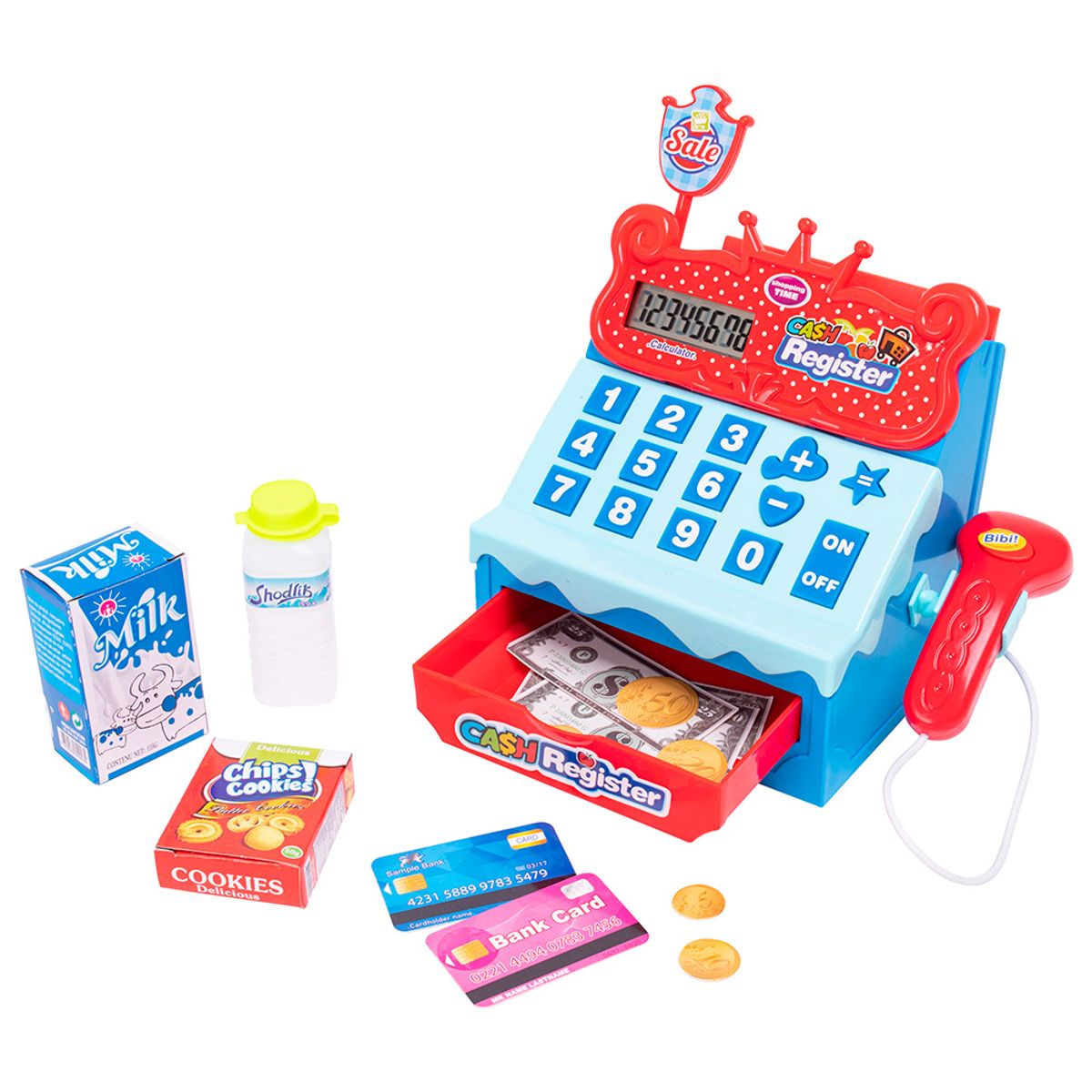 DACTIC - Juego Didáctico Caja Registradora con Sonido Toys