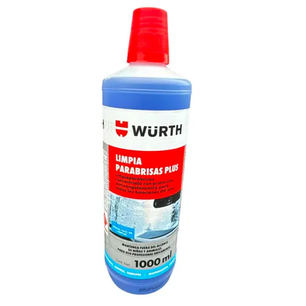 WURTH - Limpia Parabrisas Limpiacristales Plus Wurth 1 Litro