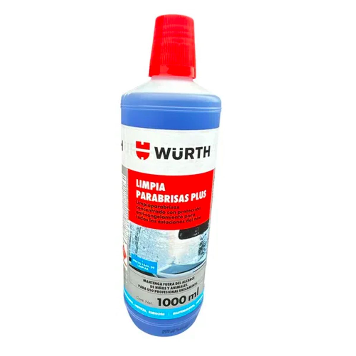 WURTH - Limpia Parabrisas Limpiacristales Plus Wurth 1 Litro