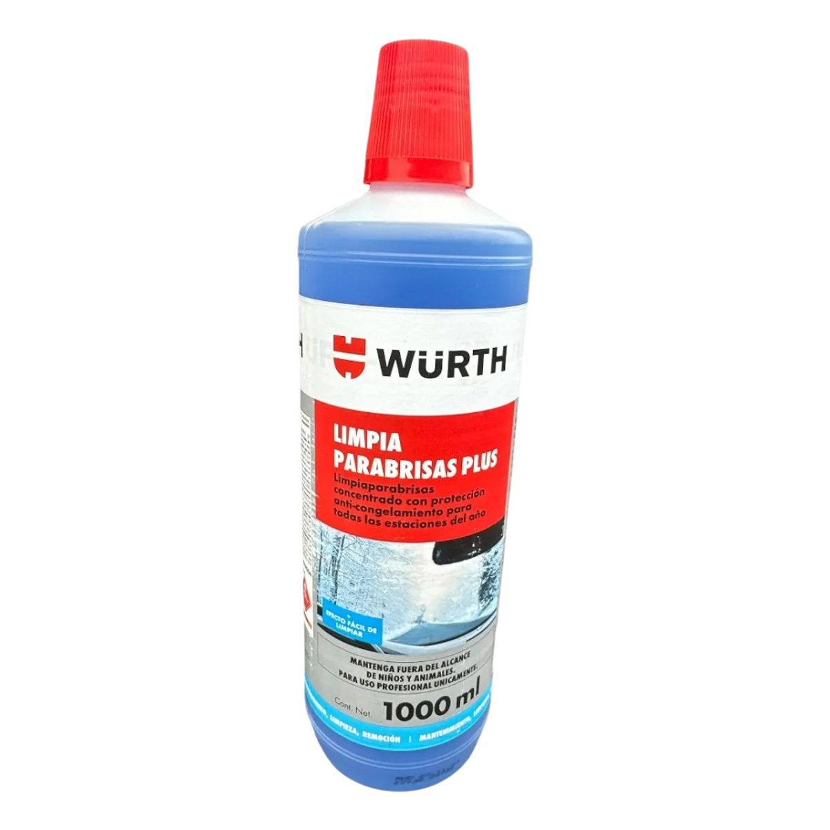 WURTH - Limpia Parabrisas Limpiacristales Plus Wurth 1 Litro