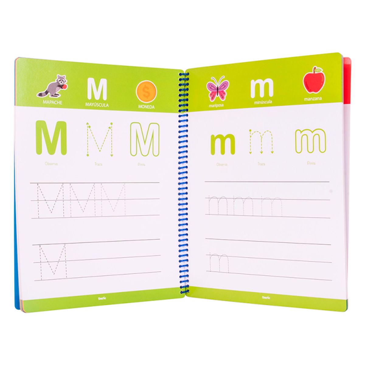 DACTIC - Libro Aprende a Escribir las Letras Dactic