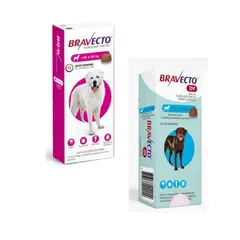 BRAVECTO - PACK 40 A 56KG + 1 MES 20 A 40KG GRATIS
